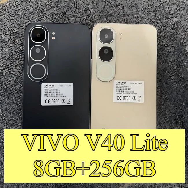 Teléfono Inteligente VIVO V40 Lite – Pantalla AMOLED 120Hz, Cámara Ultra Clara de 50MP y Súper Carga Rápida de 80W