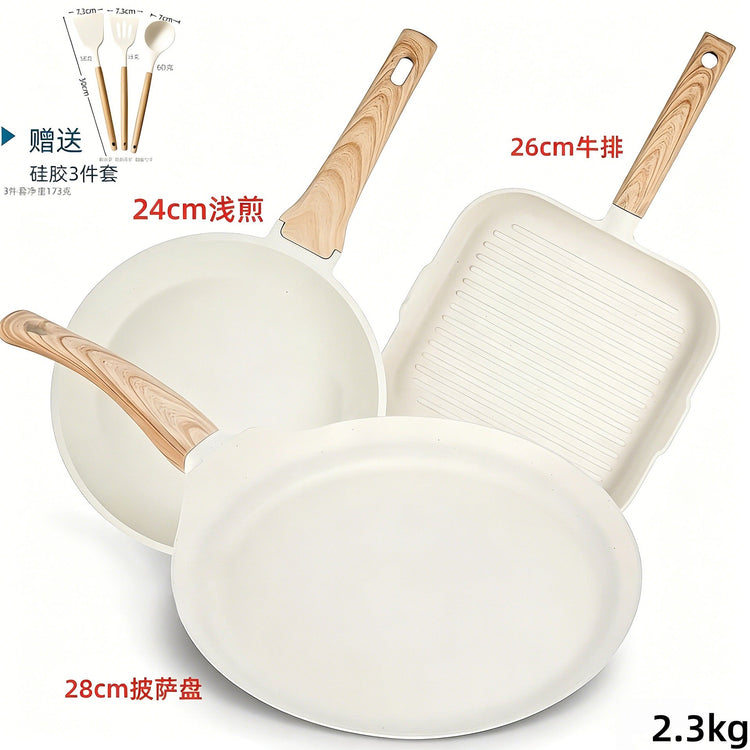 Juegos de Ollas y Baterías de Cocina Antiadherente - Modelo 1005289071572 - Juego de 6 Piezas