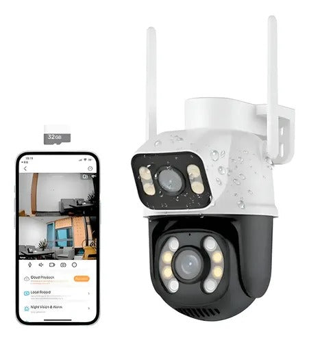 C015 Cámara Trio Seguridad Total en Casa