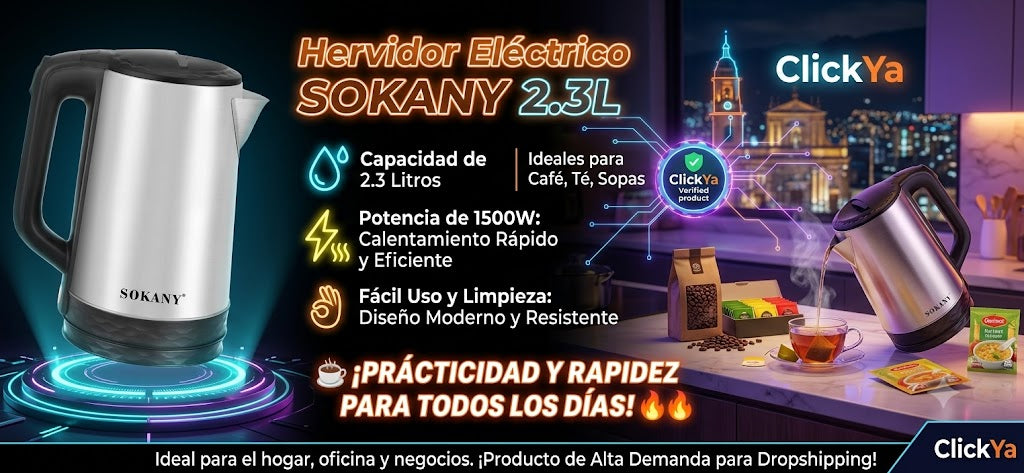 HERVIDOR DE AGUA SOKANY 9022