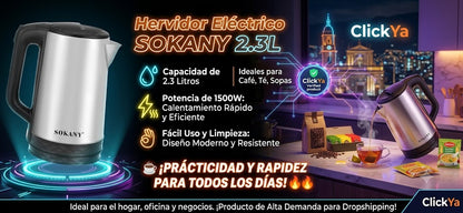 HERVIDOR DE AGUA SOKANY 9022