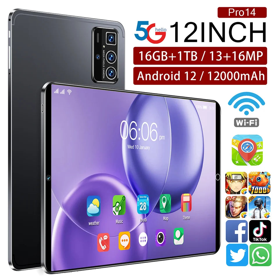 TABLET PRO14 5G: La Pantalla Gigante que lo Hace Todo