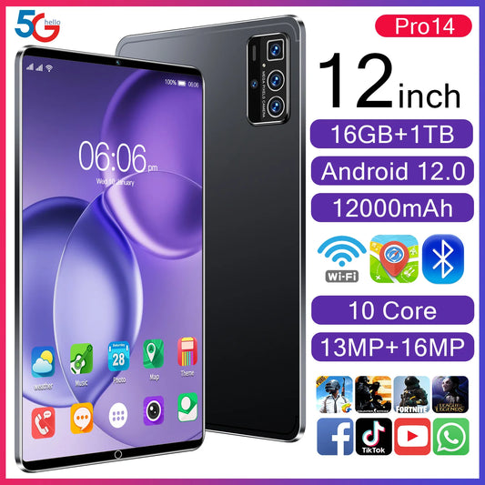 TABLET PRO14 5G: La Pantalla Gigante que lo Hace Todo