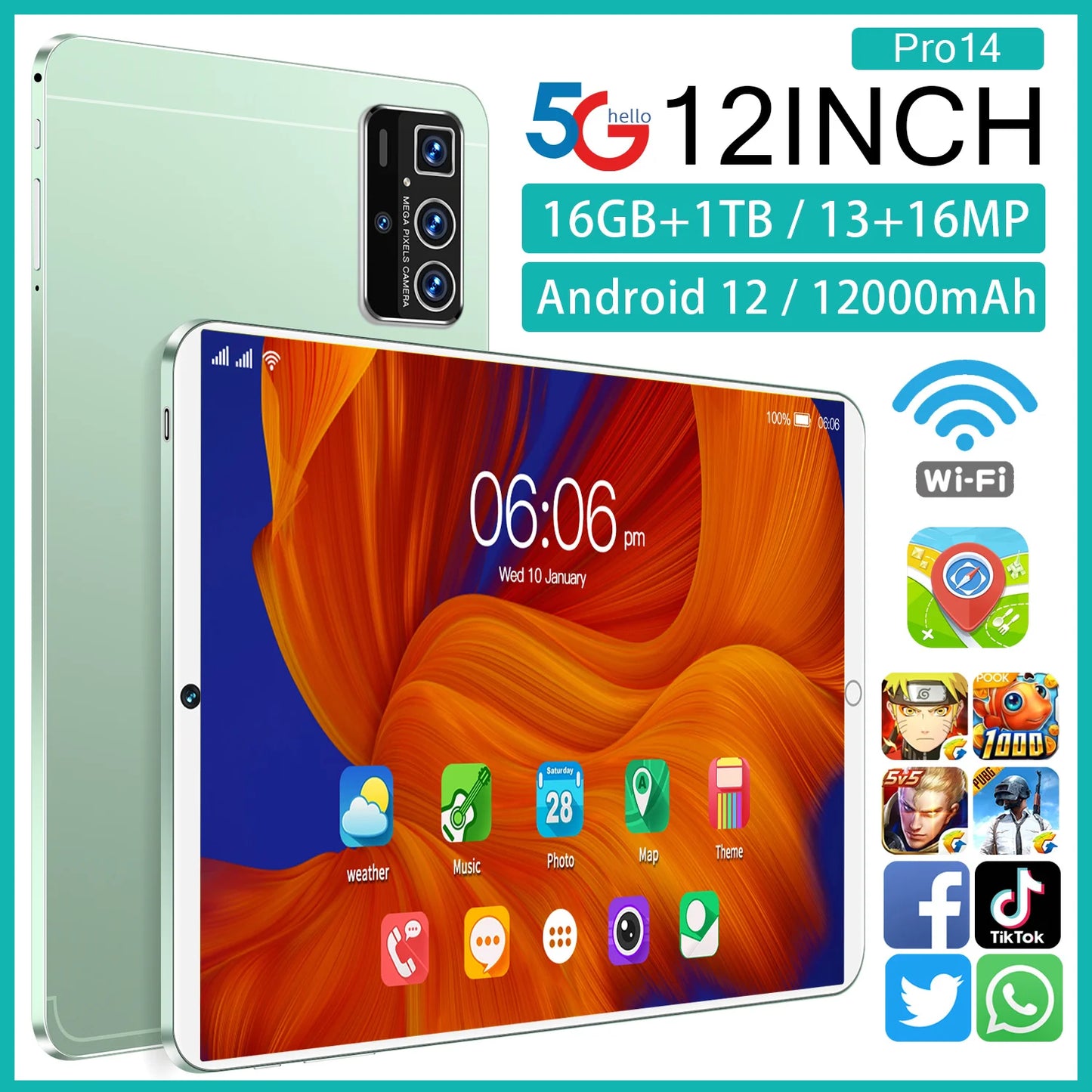 TABLET PRO14 5G: La Pantalla Gigante que lo Hace Todo