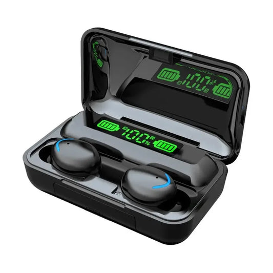 Audífonos Inalámbricos Pro Gaming & Music - Estuche Carga Power Bank 2000mAh