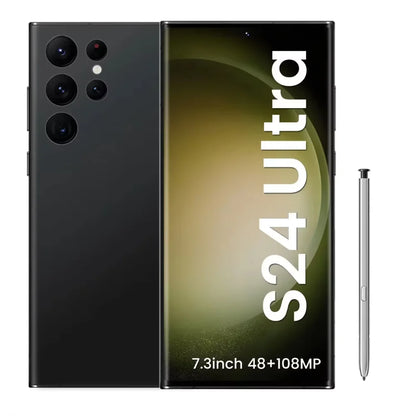 Smartphone S24 Ultra 5G – Pantalla Gigante de 7.3 Pulgadas, Máximo Almacenamiento de 16GB+1TB