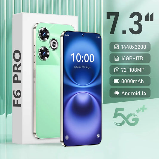 SMARTPHONE F6 PRO 5G: Potencia Extrema en tus Manos