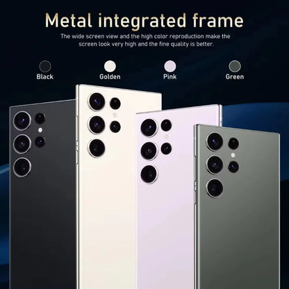 Smartphone S24 Ultra 5G – Pantalla Gigante de 7.3 Pulgadas, Máximo Almacenamiento de 16GB+1TB