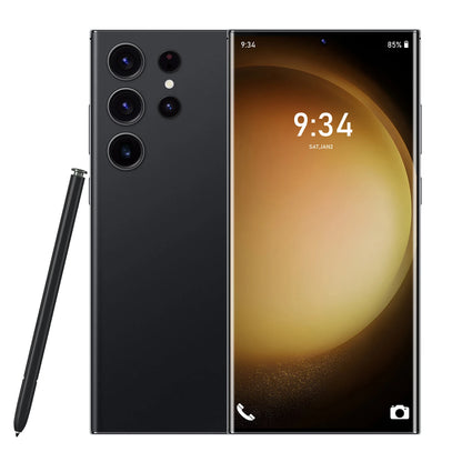 Smartphone S24 Ultra 5G – Pantalla Gigante de 7.3 Pulgadas, Máximo Almacenamiento de 16GB+1TB