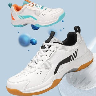 Zapatillas de bádminton unisex de malla transpirable con amortiguación disponible por encargo en Clickya.life