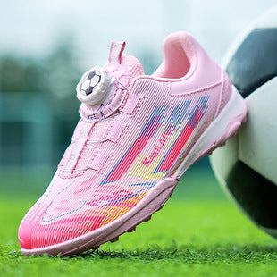 Botines de fútbol para niños de malla transpirable para superficies de césped disponible por encargo en Clickya.life