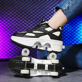 Zapatos deportivos con ruedas para niños con ruedas integradas disponible por encargo en Clickya.life