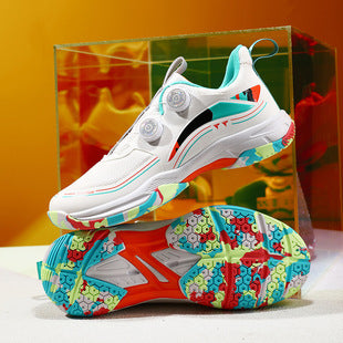 Zapatillas de bádminton unisex con ajuste de dial de malla transpirable disponible por encargo en Clickya.life