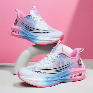 Zapatillas deportivas para mujer con placa de carbono de malla transpirable disponible por encargo en Clickya.life