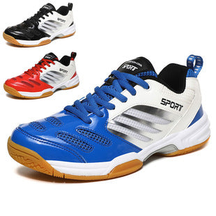 Zapatillas de bádminton unisex de malla transpirable con amortiguación disponible por encargo en Clickya.life