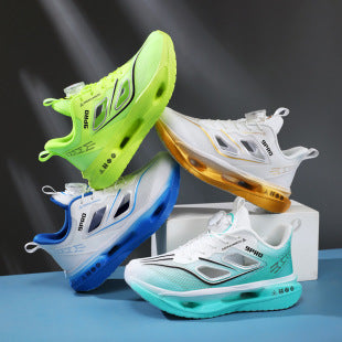 Zapatillas deportivas infantiles para hombre con ajuste de dial de malla transpirable disponible por encargo en Clickya.life