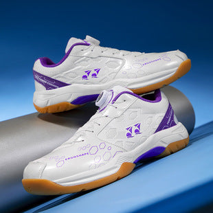 Zapatillas de bádminton unisex con ajuste de dial de malla transpirable disponible por encargo en Clickya.life