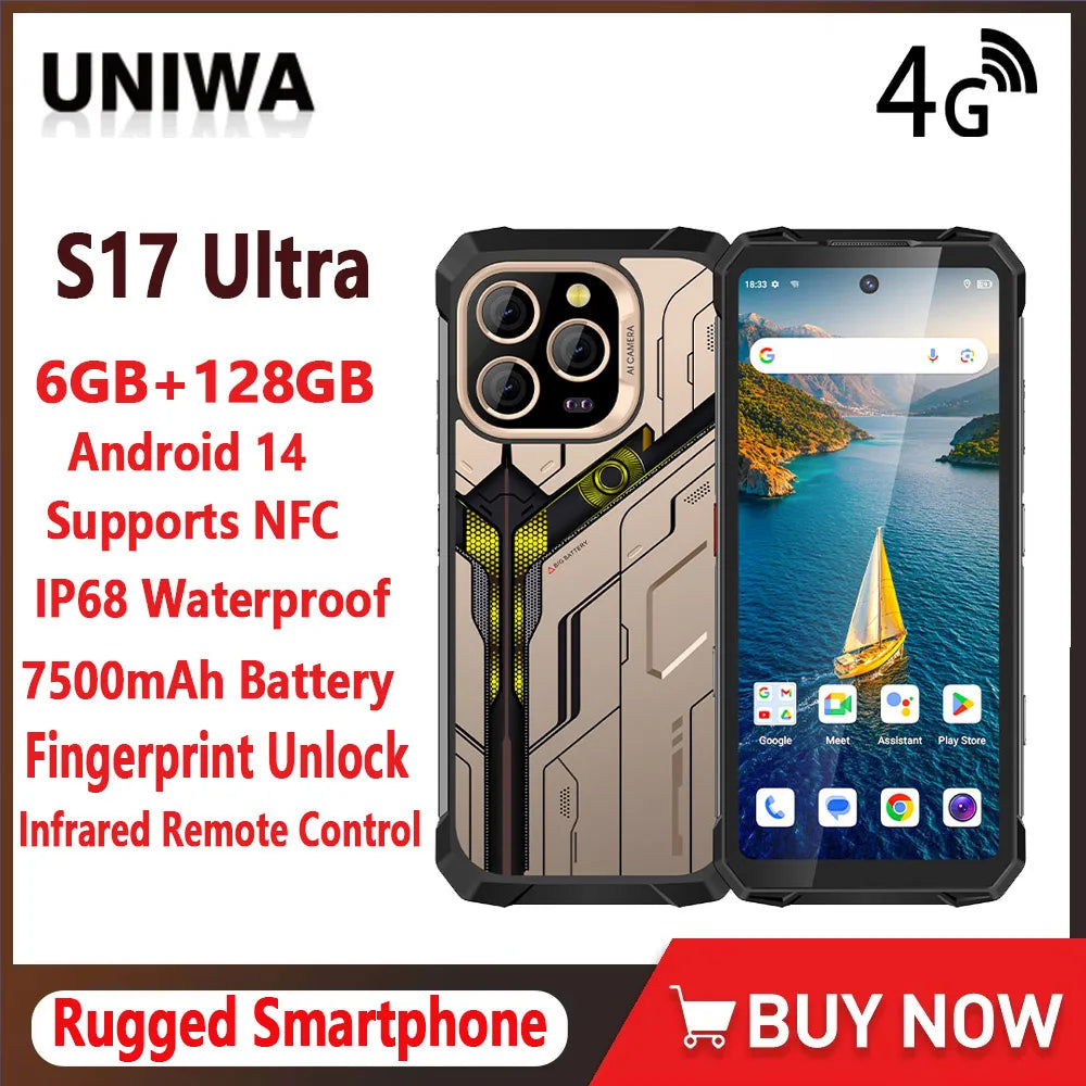 UNIWA S17 ULTRA 4G RUGGED PHONE: El Todoterreno Definitivo