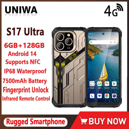 UNIWA S17 ULTRA 4G RUGGED PHONE: El Todoterreno Definitivo
