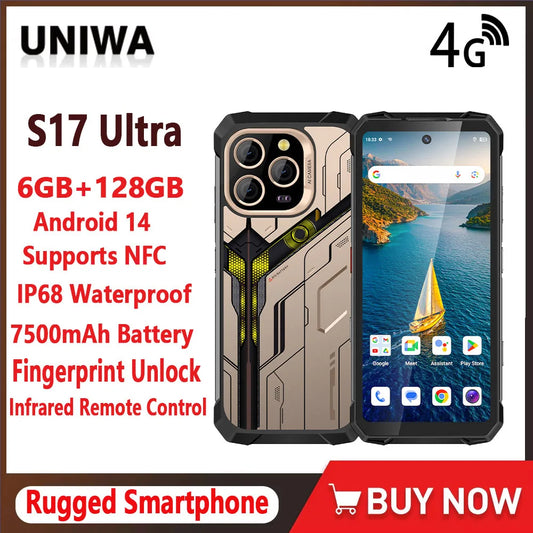 UNIWA S17 ULTRA 4G RUGGED PHONE: El Todoterreno Definitivo