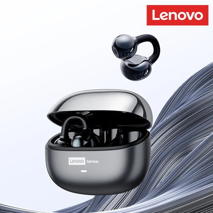 Audífonos Premium Lenovo LE302 OWS Clip – Diseño Abierto de Conexión Inteligente (Bluetooth 6.0 y Sonido Espacial 9D