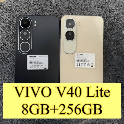 Teléfono Inteligente VIVO V40 Lite – Pantalla AMOLED 120Hz, Cámara Ultra Clara de 50MP y Súper Carga Rápida de 80W