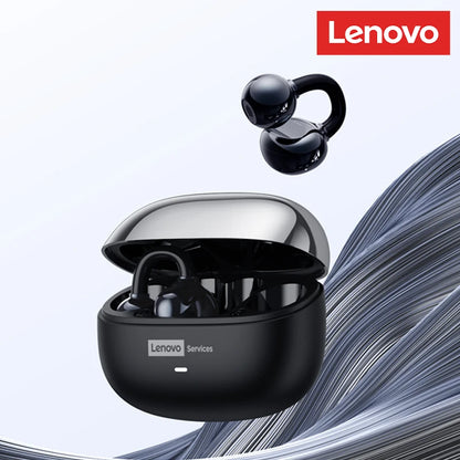Audífonos Premium Lenovo LE302 OWS Clip – Diseño Abierto de Conexión Inteligente (Bluetooth 6.0 y Sonido Espacial 9D