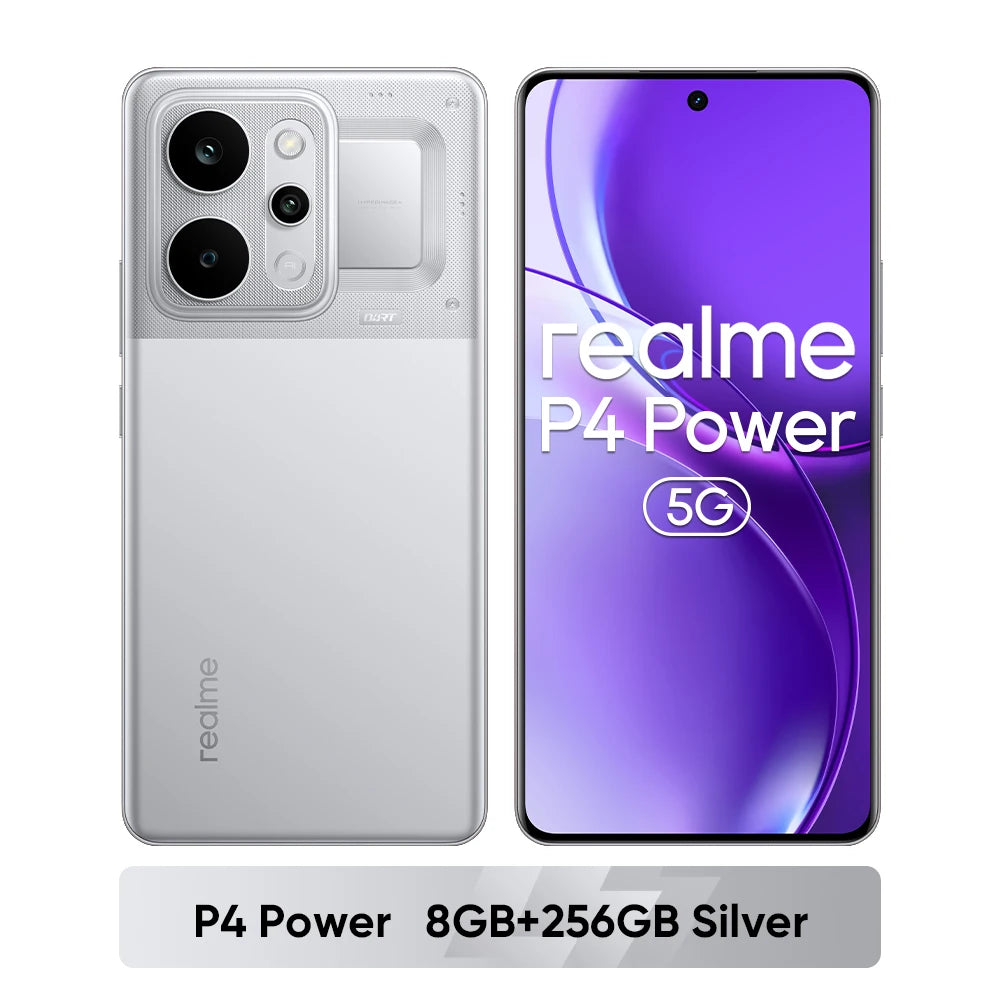 Celular realme P4 Power 5G – Súper Batería de 10,001mAh