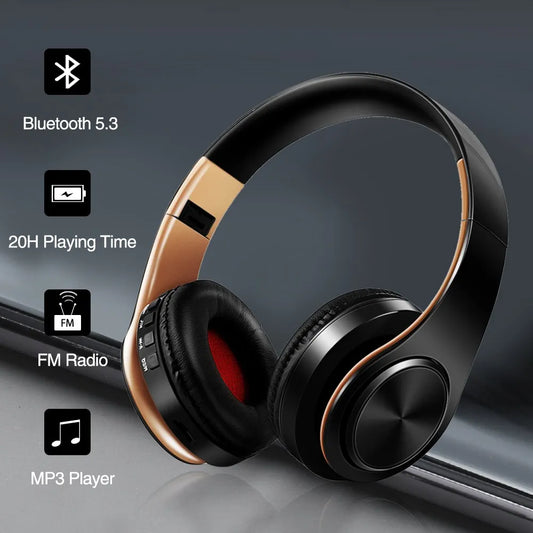 Audífonos Inalámbricos CATASSU Sport & Glow – Bluetooth 5.3, Resistentes al Agua con Radio FM y Ranura MP3