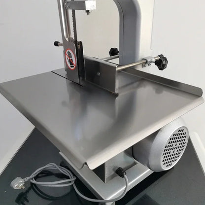 Sierra de Cinta Eléctrica Industrial para Carne y Hueso J280C – Motor de Alta Potencia 1500W en Acero Inoxidable