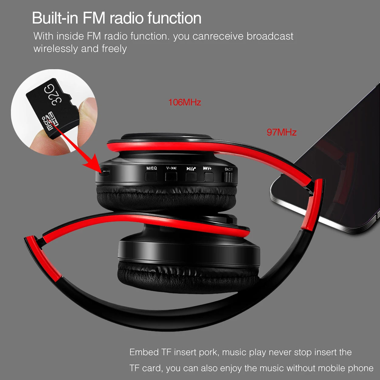 Audífonos Inalámbricos CATASSU Multi-Style – Bluetooth 5.3, Cancelación de Ruido y 20 Horas de Batería (Edición Todo en Uno)
