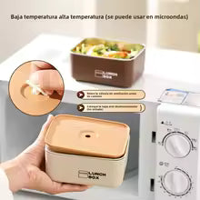 LONCHERA TERMICA 3 COMPARTIMENTOS ESTUCH