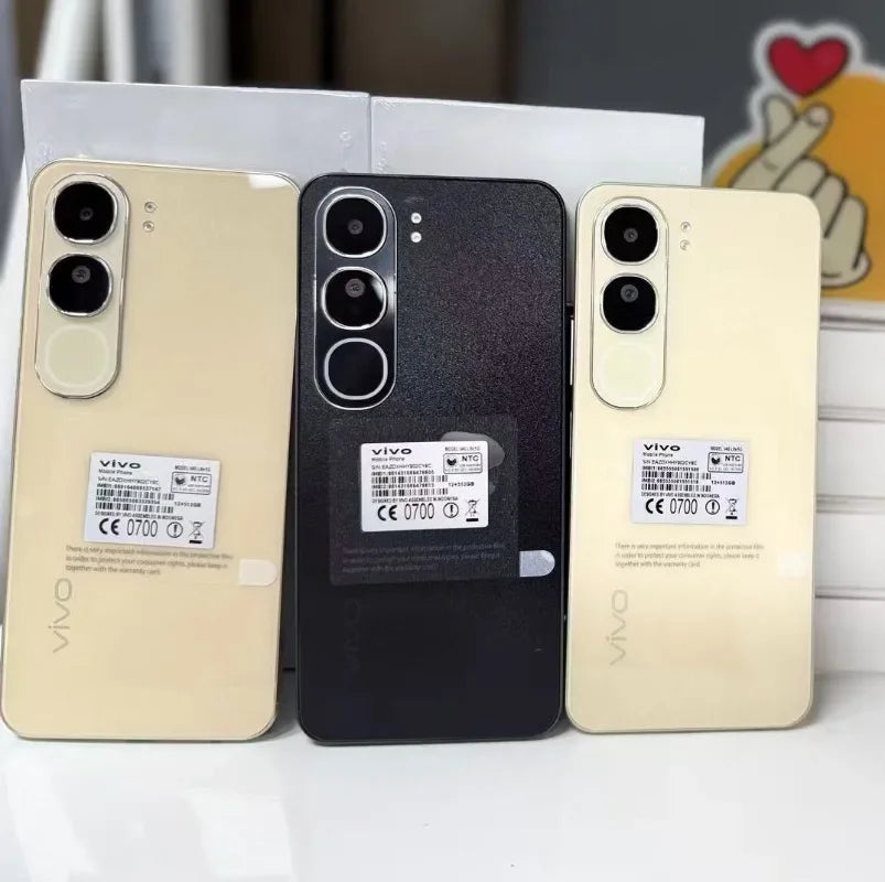 Teléfono Inteligente VIVO V40 Lite – Pantalla AMOLED 120Hz, Cámara Ultra Clara de 50MP y Súper Carga Rápida de 80W