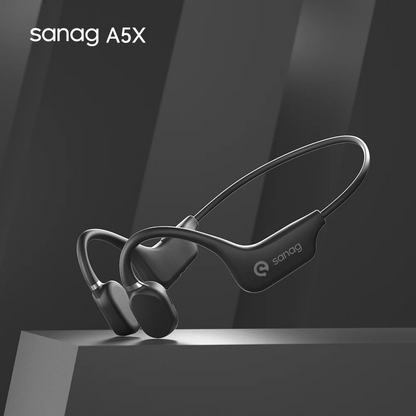 Audífonos Deportivos de Conducción Ósea Sanag – Bluetooth 5.3, Ultra Ligeros (25g) e Impermeables IPX5