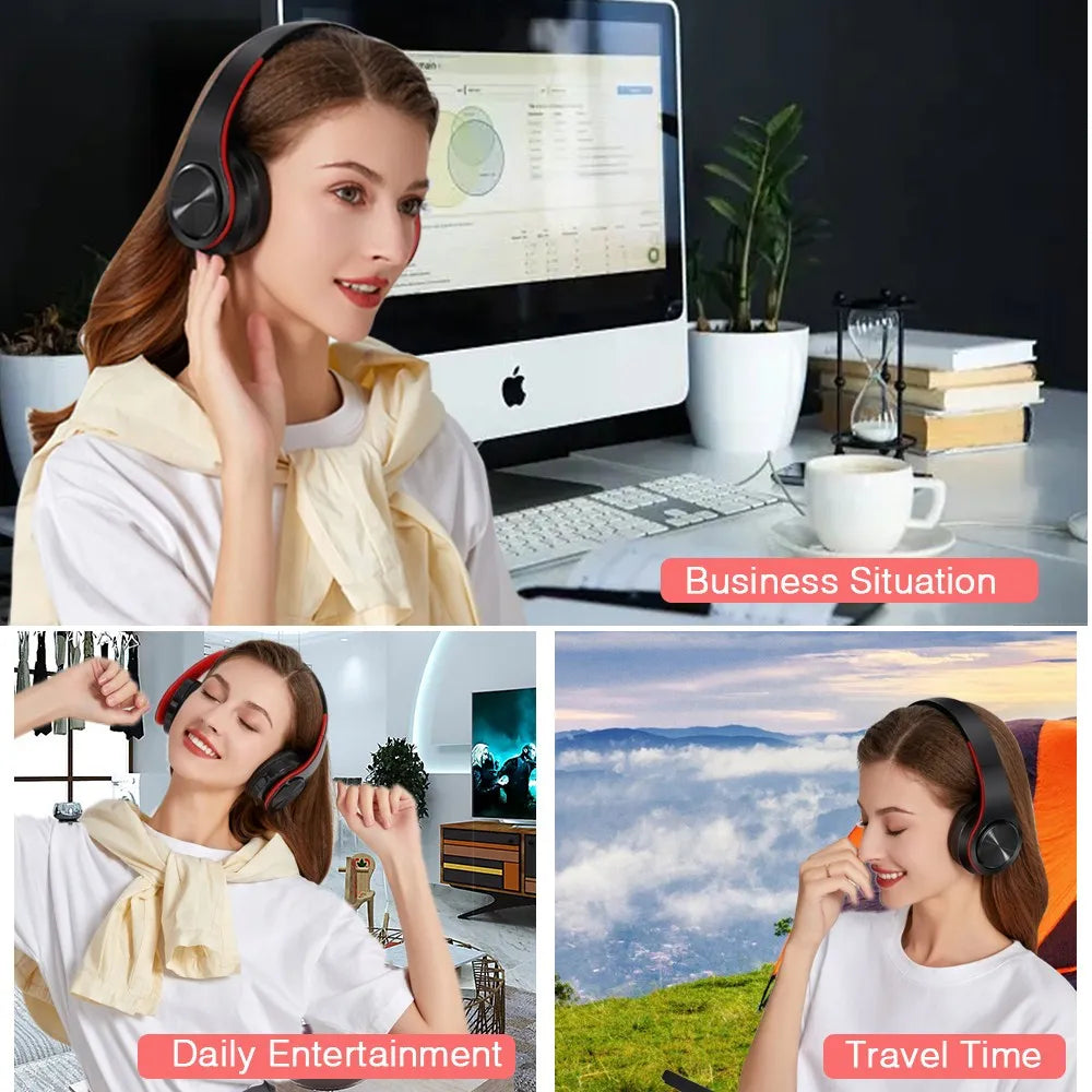 Audífonos Inalámbricos CATASSU Multi-Style – Bluetooth 5.3, Cancelación de Ruido y 20 Horas de Batería (Edición Todo en Uno)