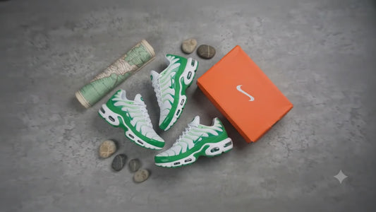 Promo Tenis Nike TN Blanco Verde Unisex